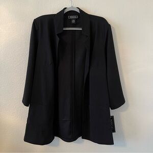 NWT Black Flowy Blazer
